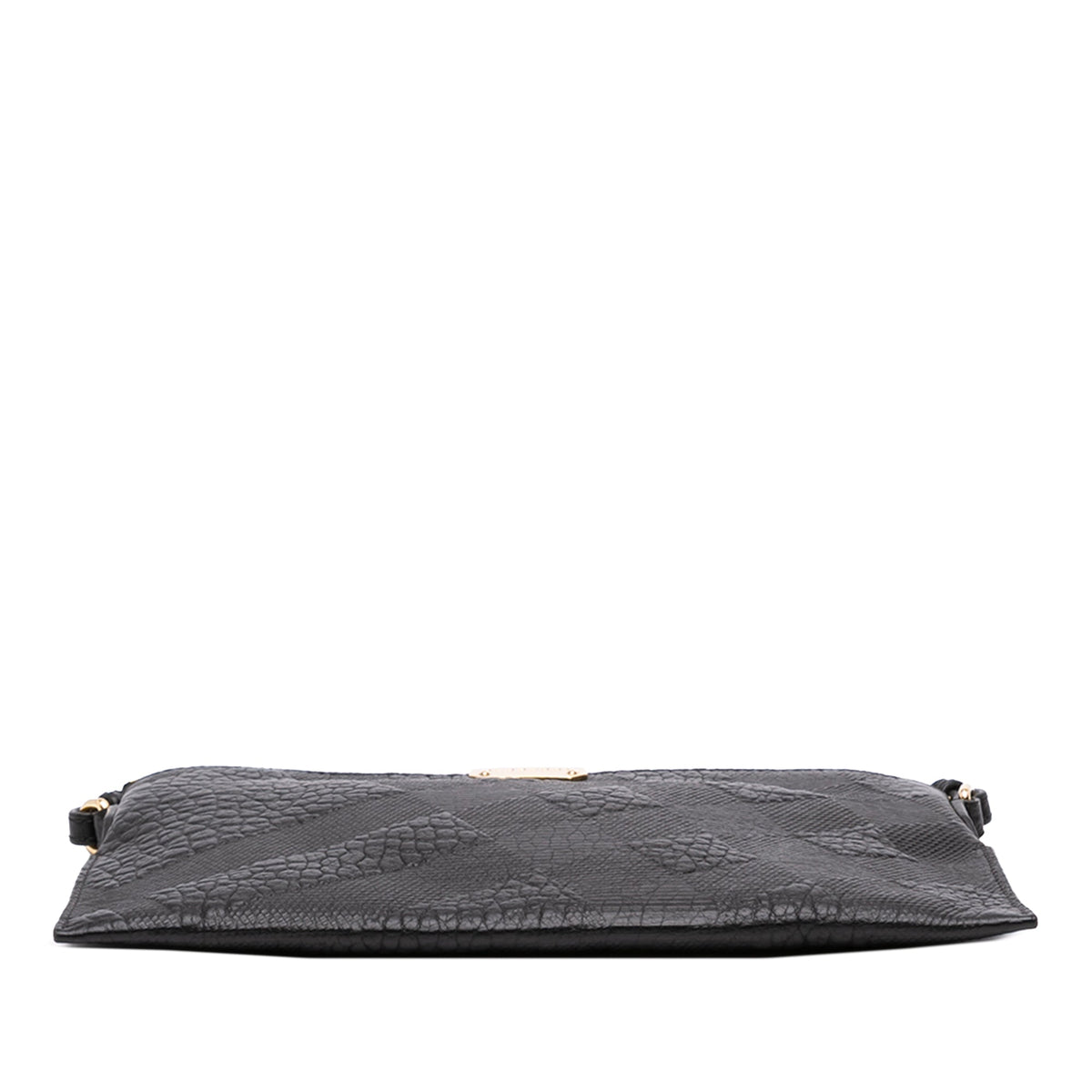 Burberry Small Grain Check Embossed Leather Chichester Crossbody