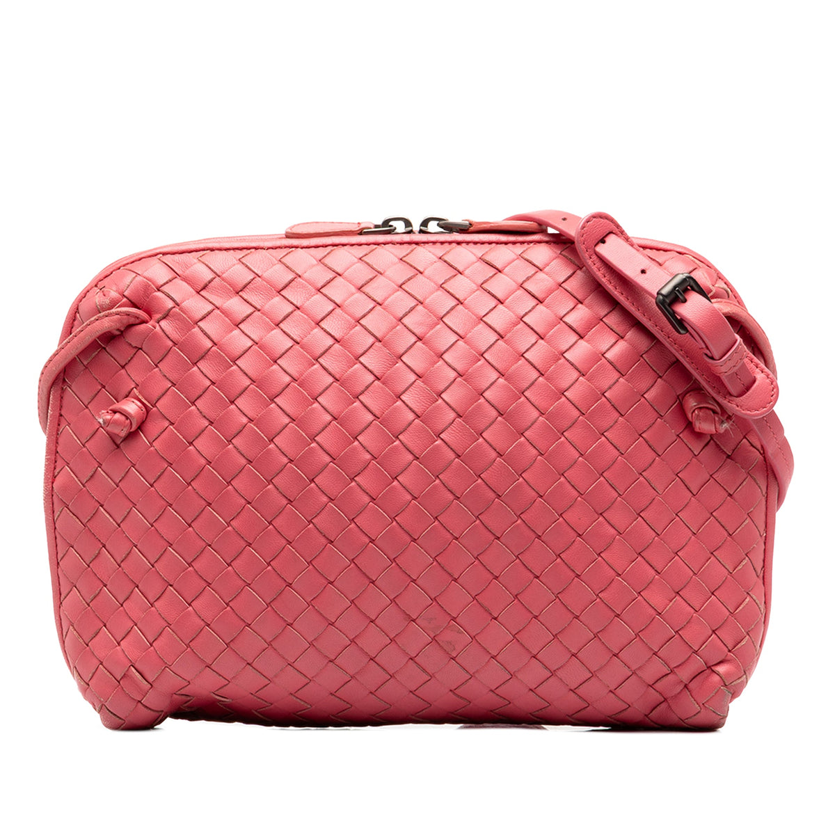 Bottega Veneta Nappa Intrecciato Nodini Crossbody