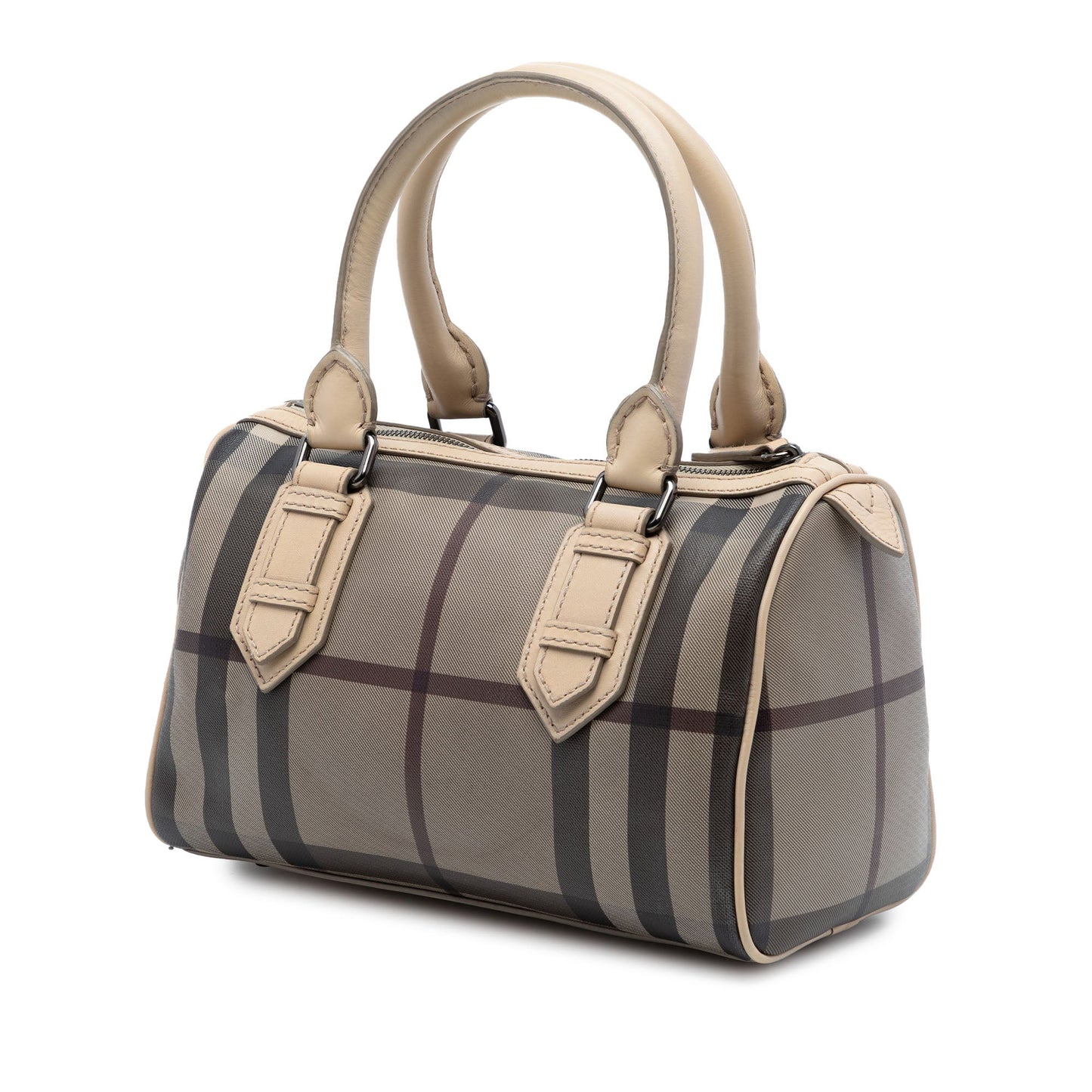 Smoke Check Coated Canvas Chester Boston Bag