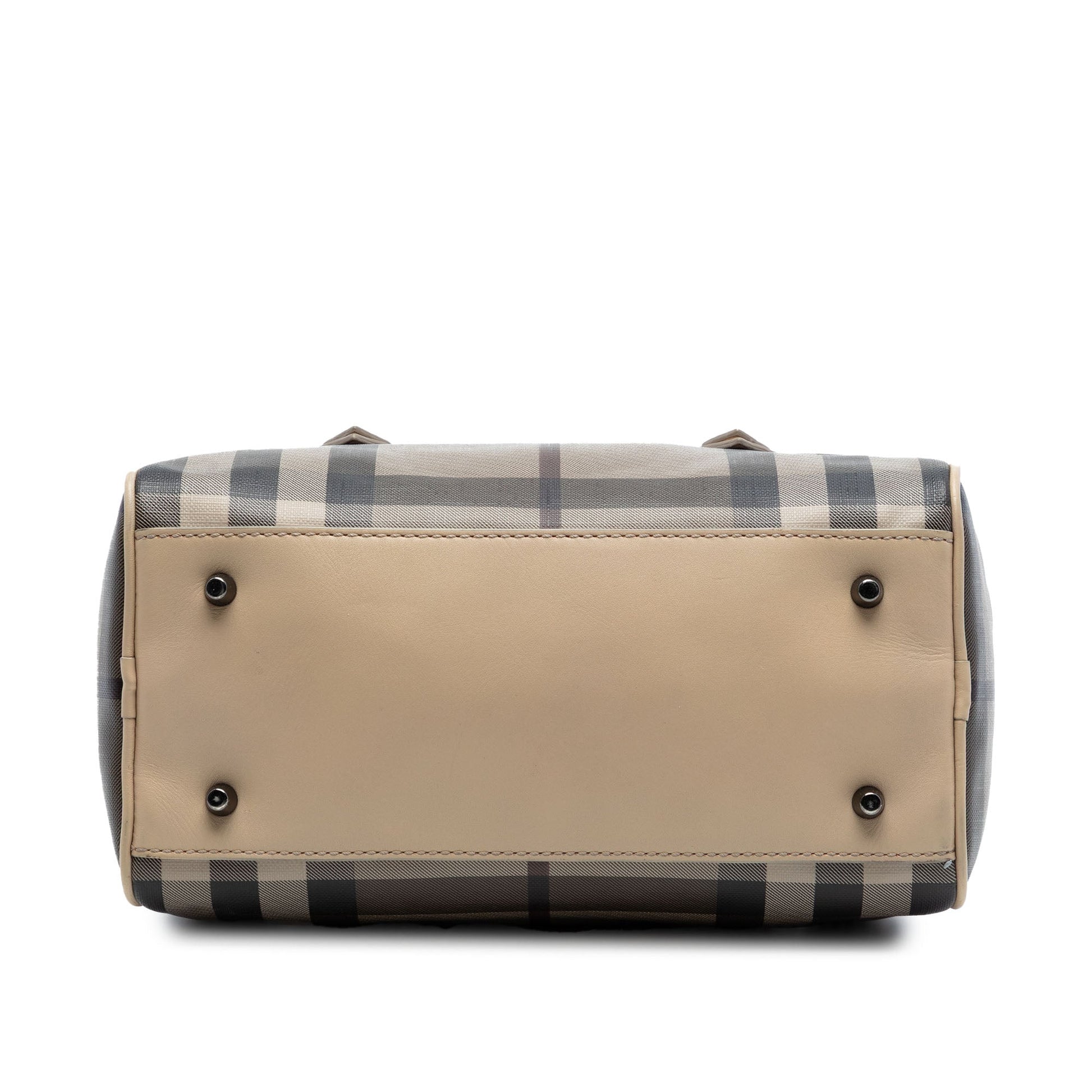 Smoke Check Coated Canvas Chester Boston Bag
