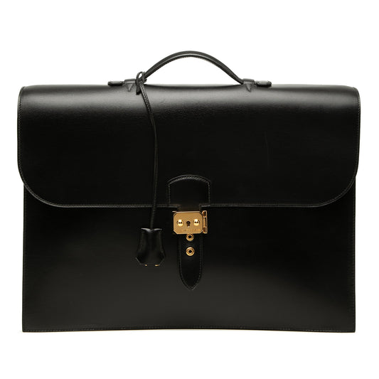 Hermès Box Calf Sac a Depeches 41