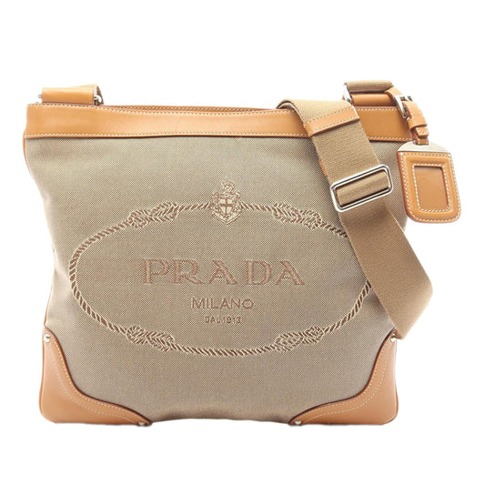 Prada Canvas Canapa Logo Crossbody