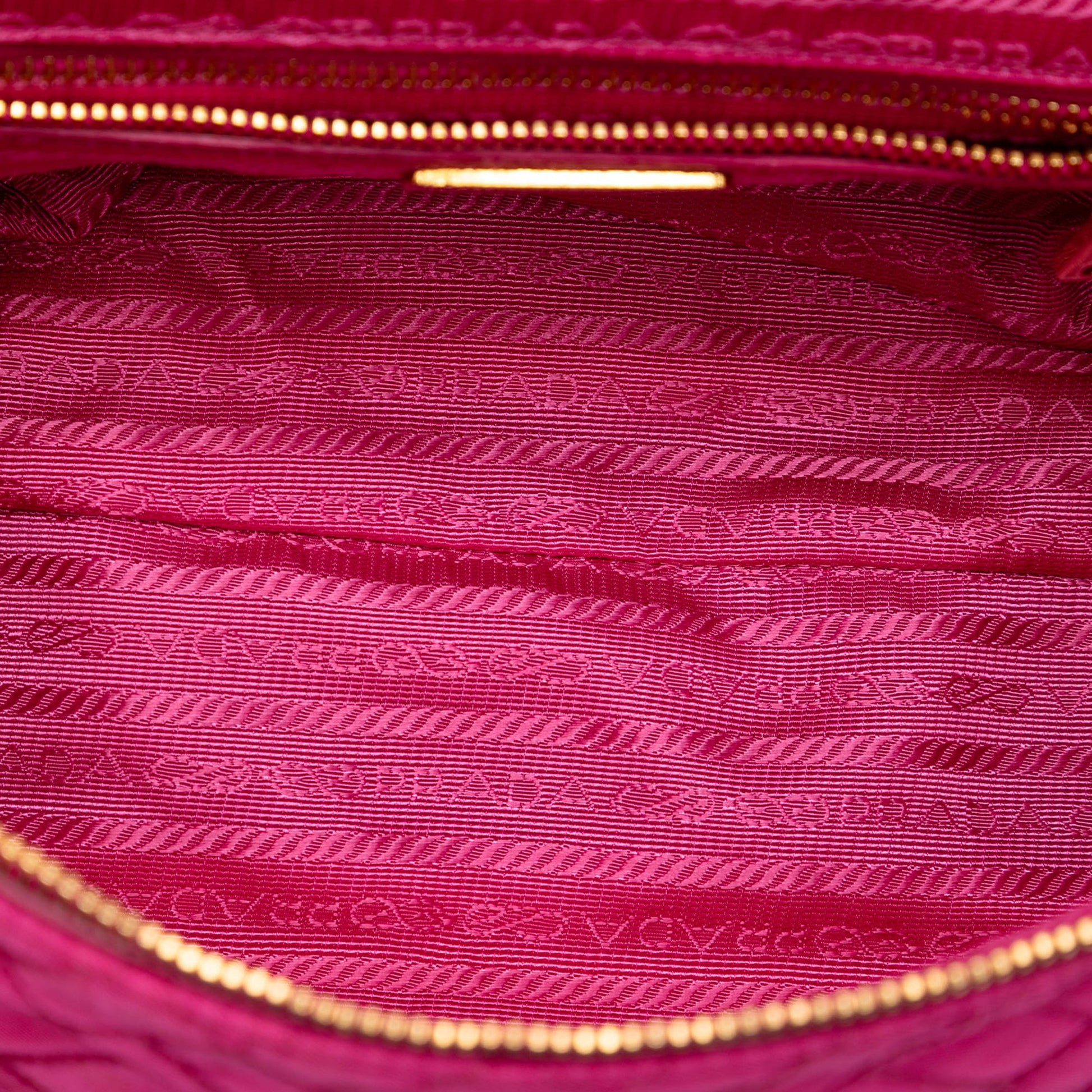Prada Impuntu Tessuto Chain Crossbody