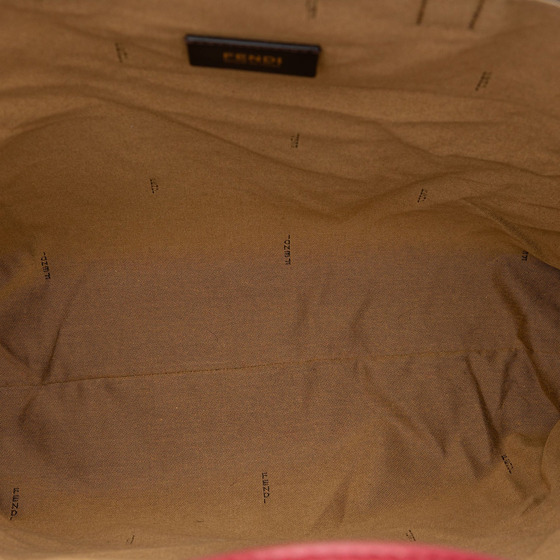 Fendi Zucca Canvas Shopping Tote