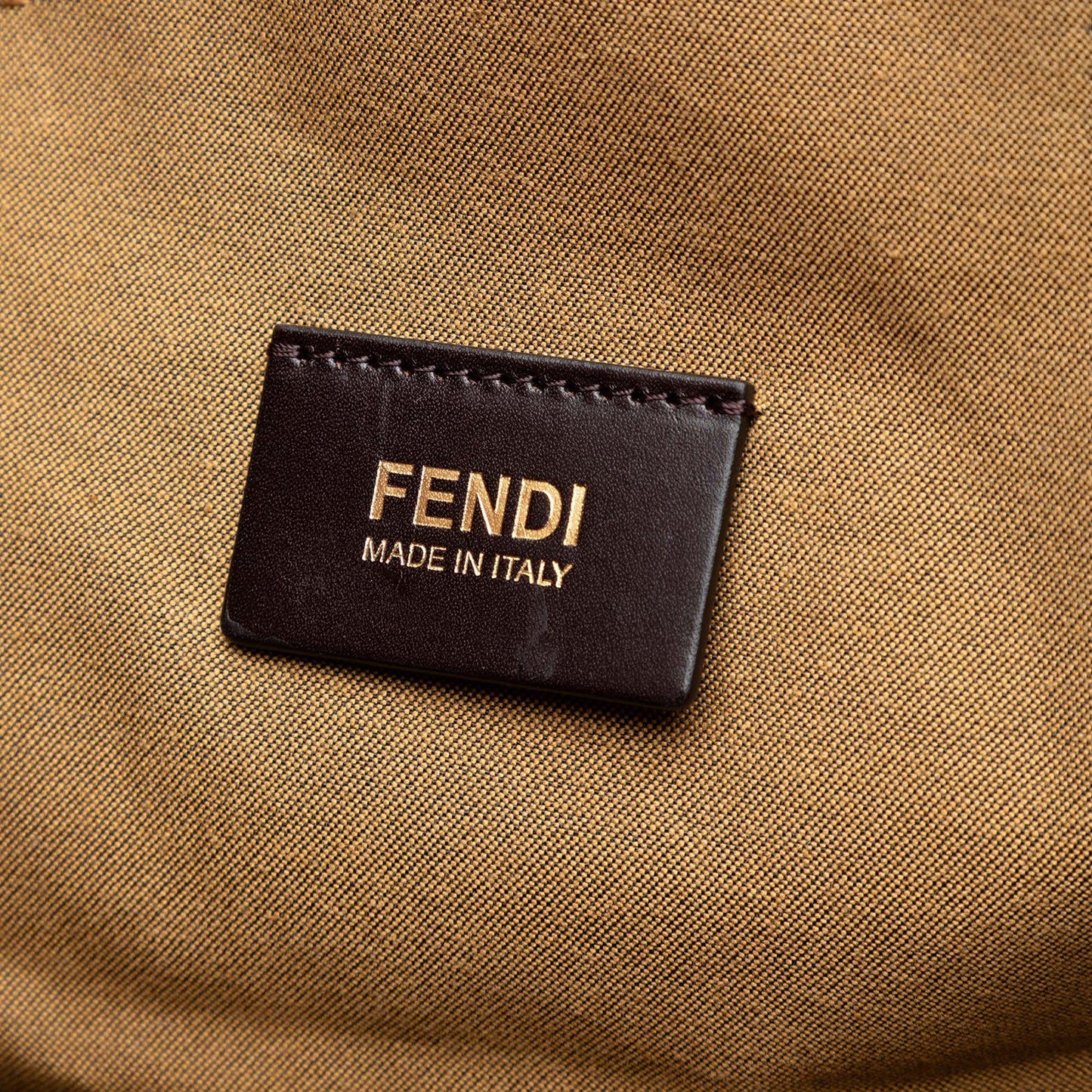 Fendi Zucca Canvas Shopping Tote