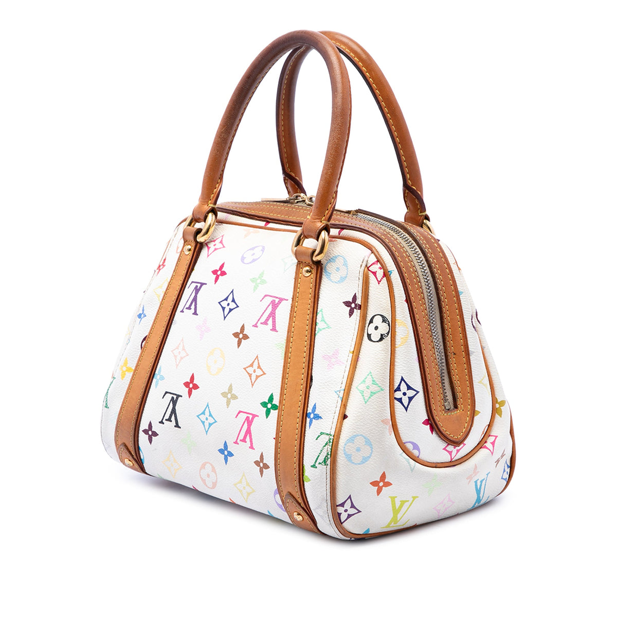 Louis Vuitton Monogram Multicolore Priscilla — White