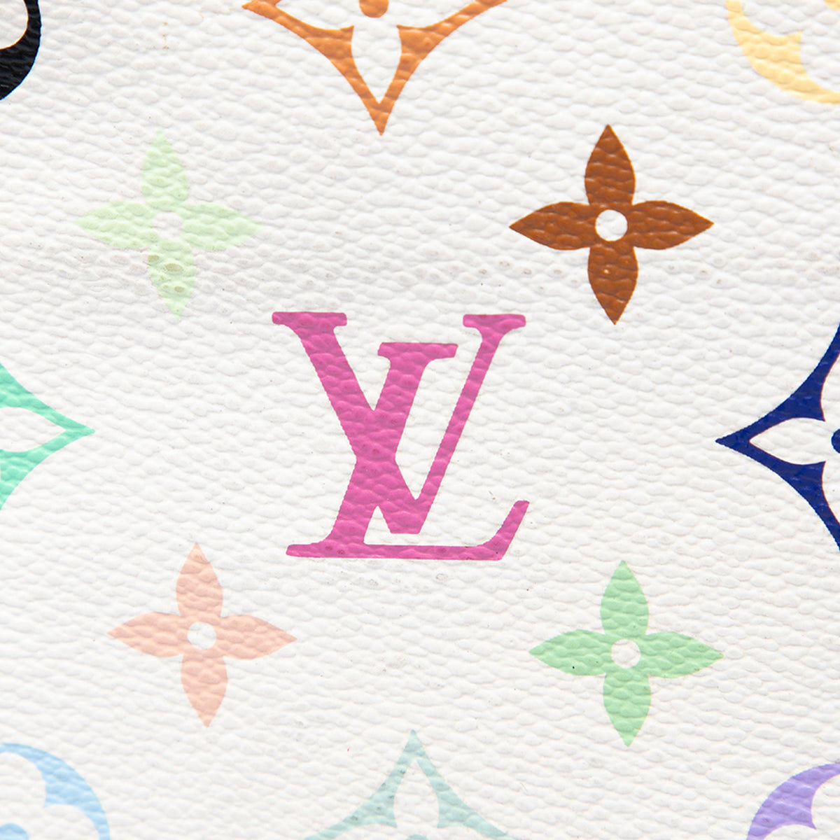 Louis Vuitton Monogram Multicolore Priscilla — White