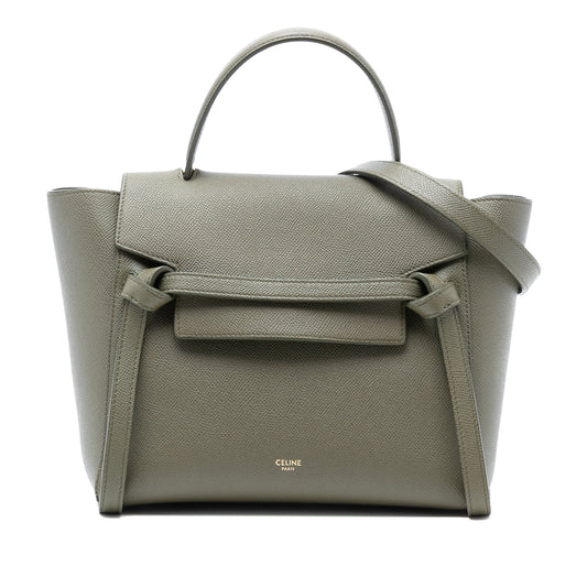 Micro Grained Calfskin Belt Bag