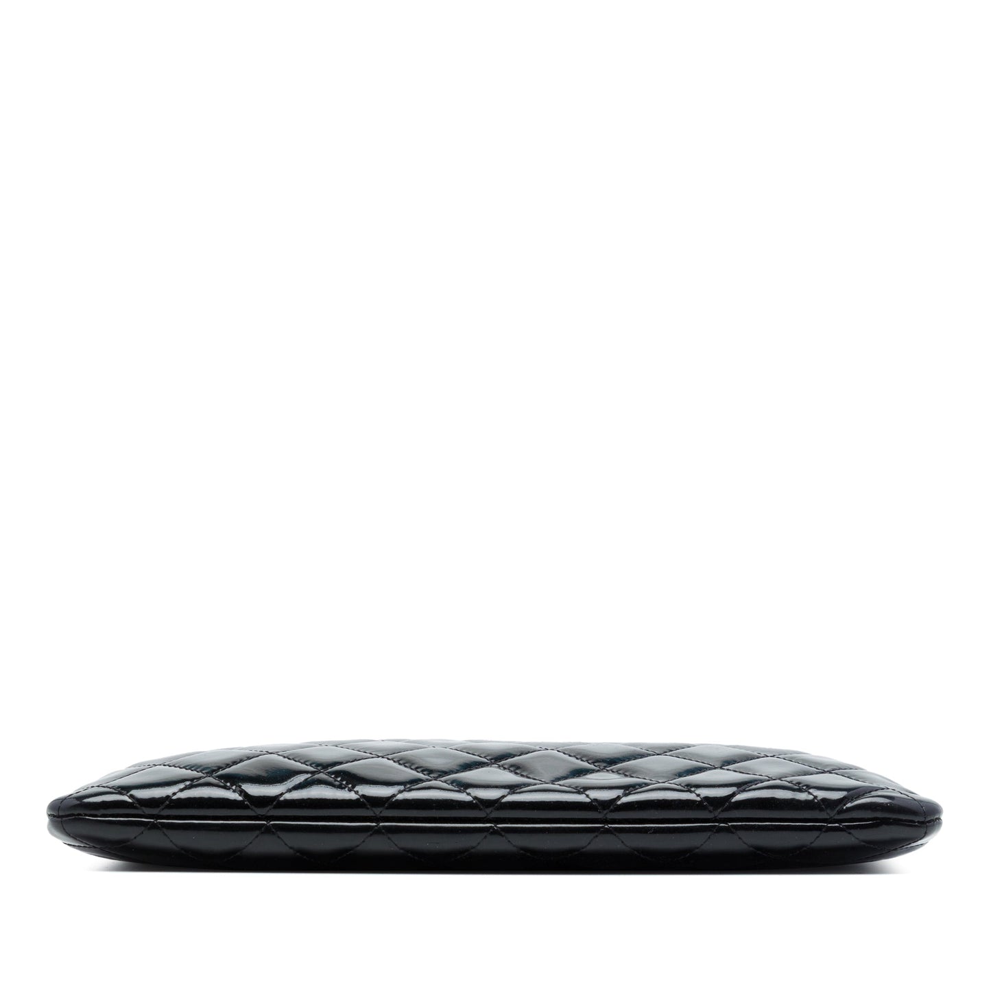 Chanel Medium Quilted Patent O Case Clutch