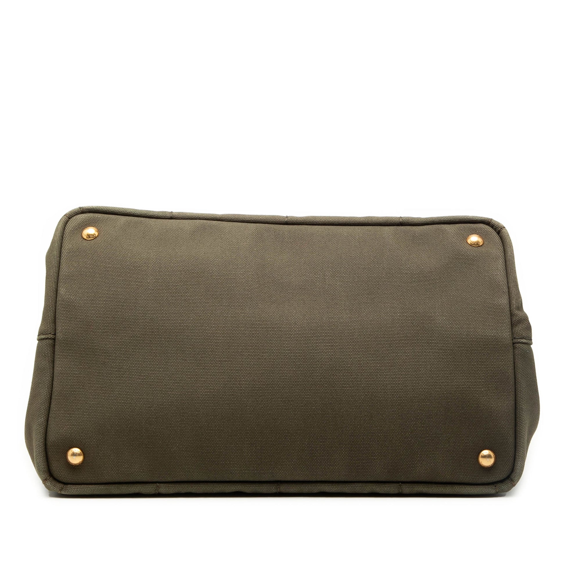 Prada Canvas Canapa Logo Satchel