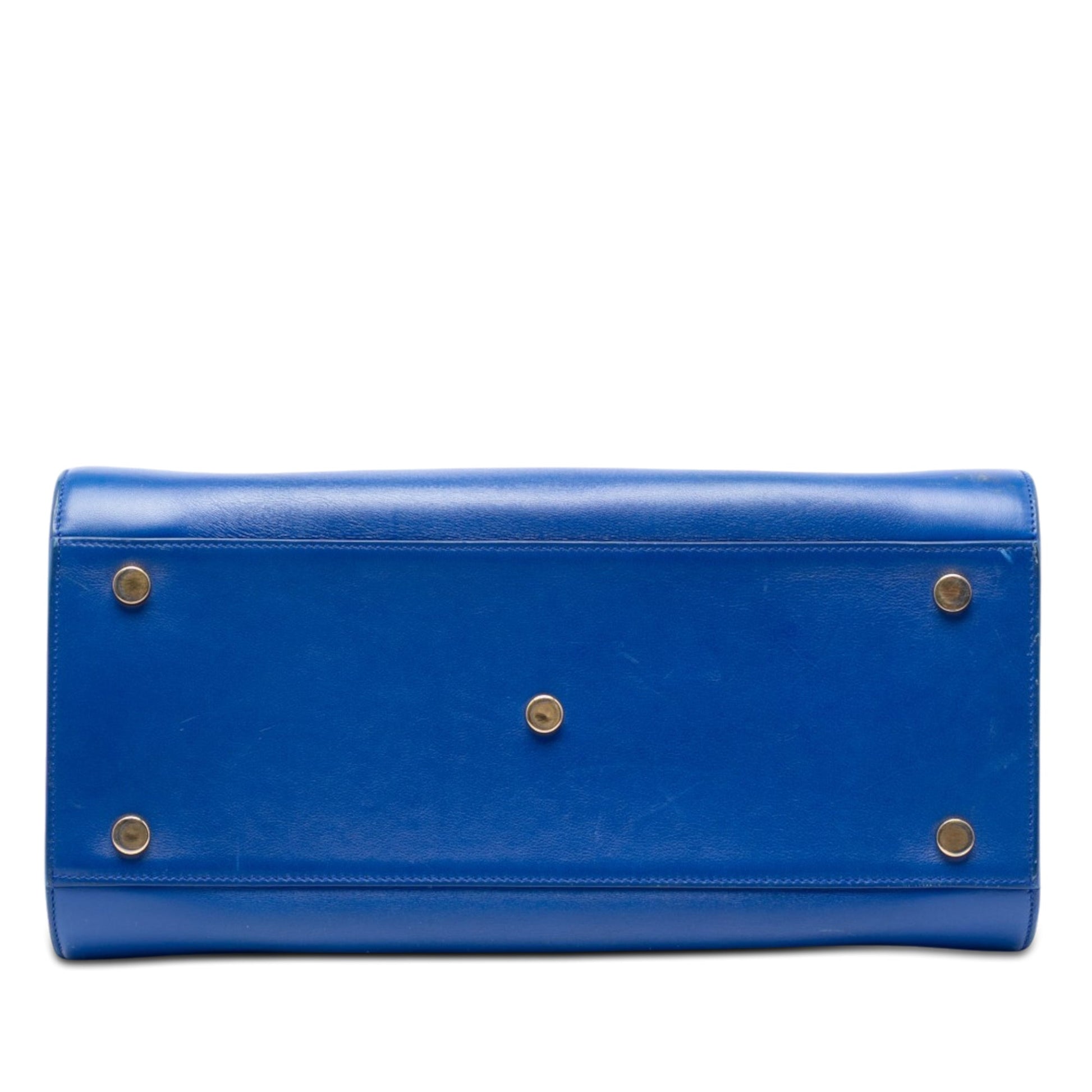 Saint Laurent Small Leather Sac De Jour Satchel