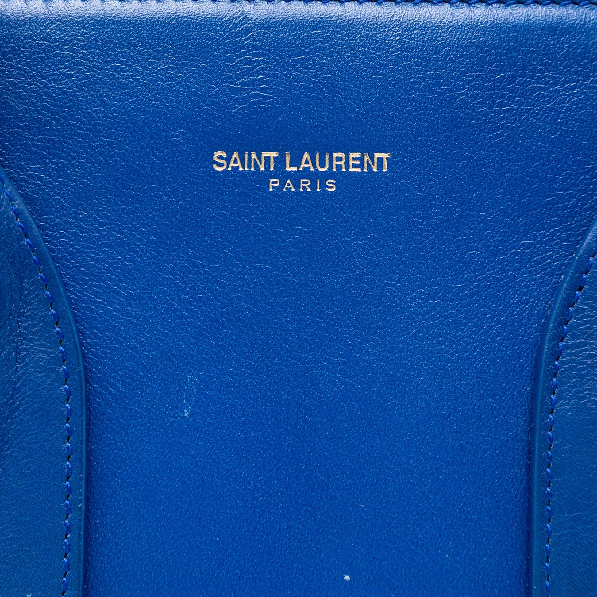 Saint Laurent Small Leather Sac De Jour Satchel