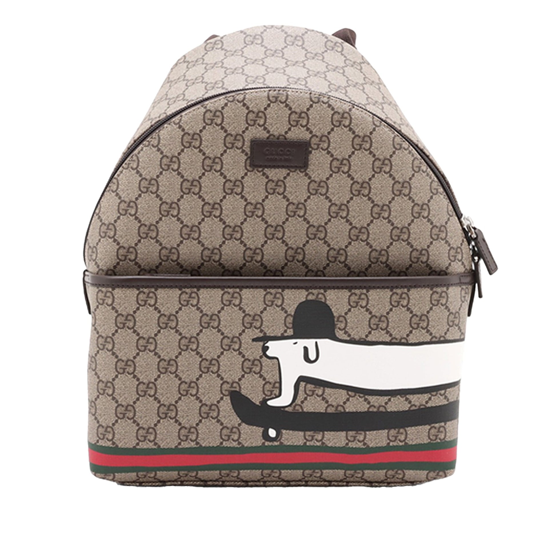 Gucci Kids GG Supreme Web Backpack