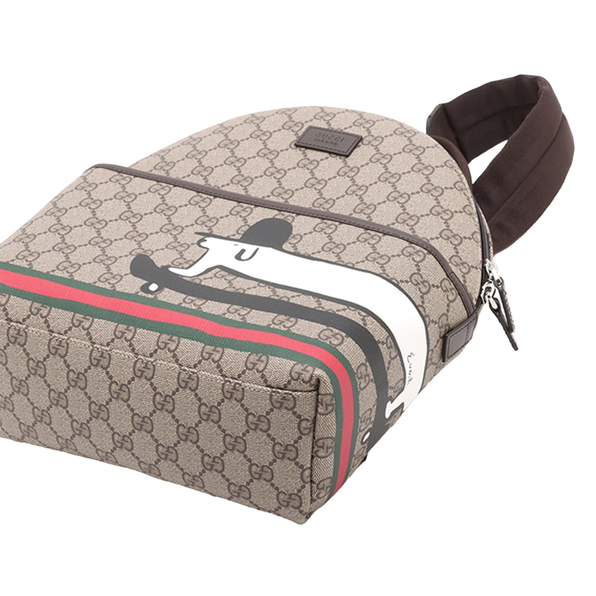 Gucci Kids GG Supreme Web Backpack