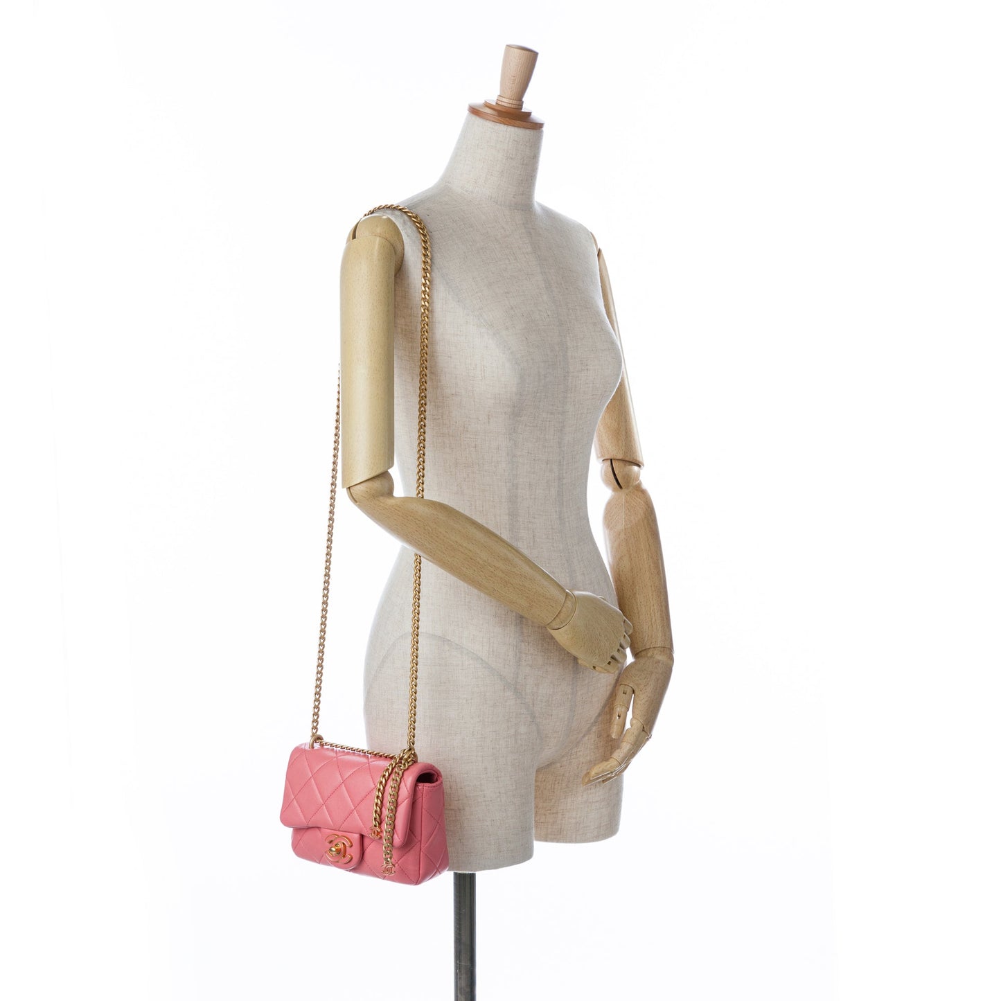 Chanel Mini Lambskin Pending CC Flap