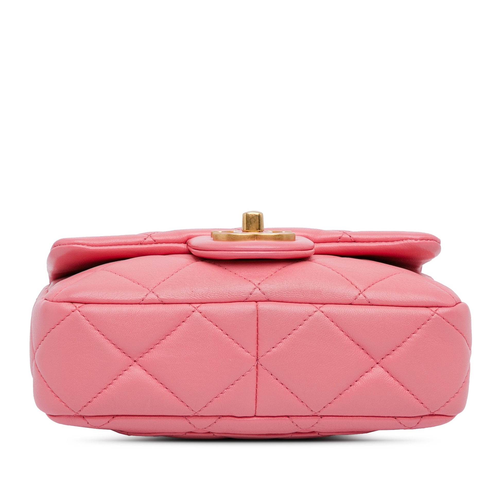 Chanel Mini Lambskin Pending CC Flap