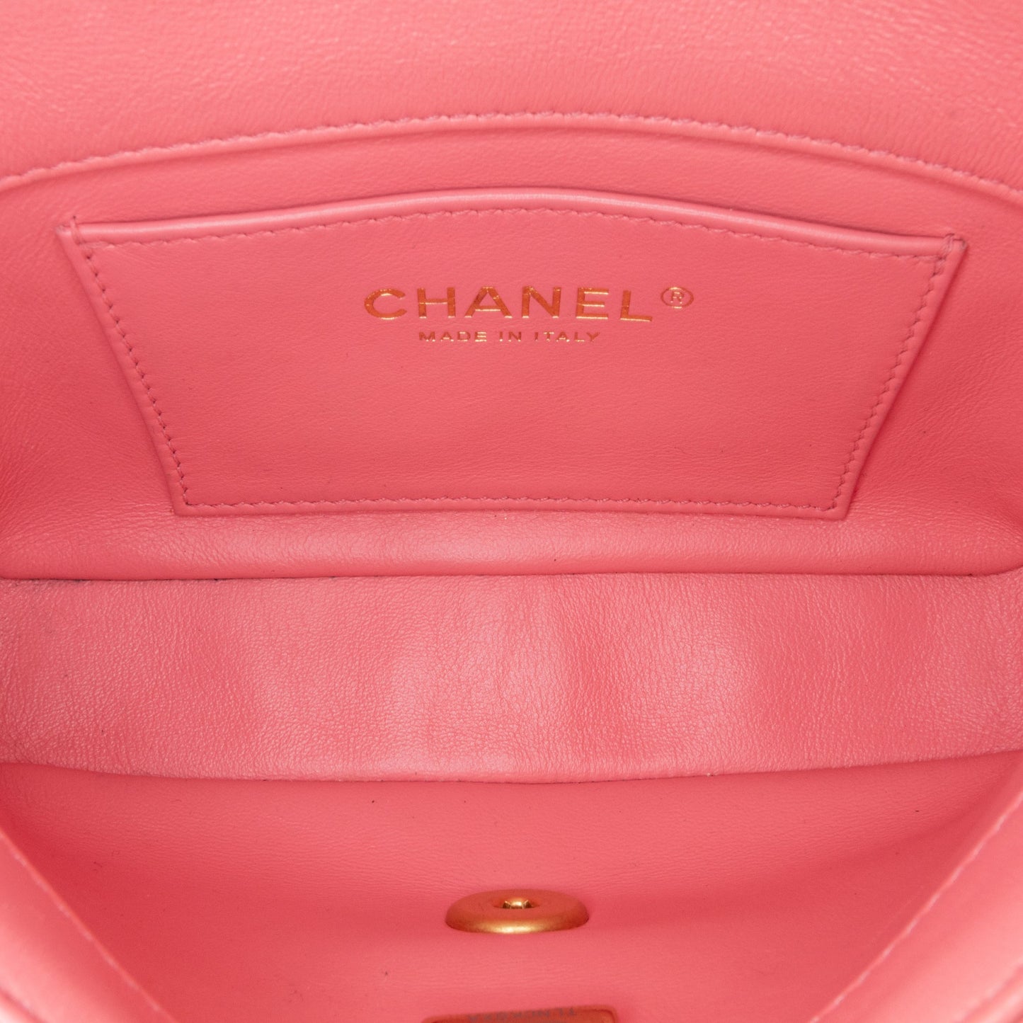 Chanel Mini Lambskin Pending CC Flap