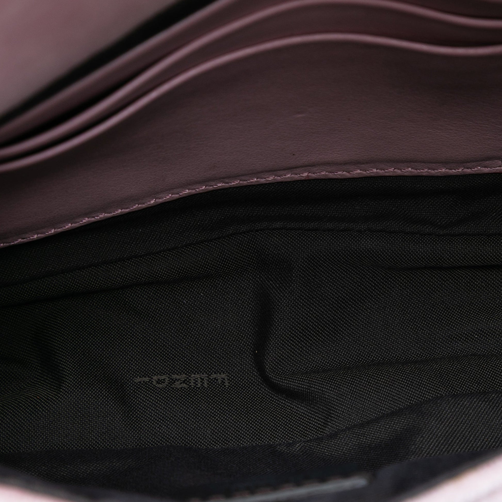 Fendi Mini Zucca Embossed Velvet Baguette Satchel