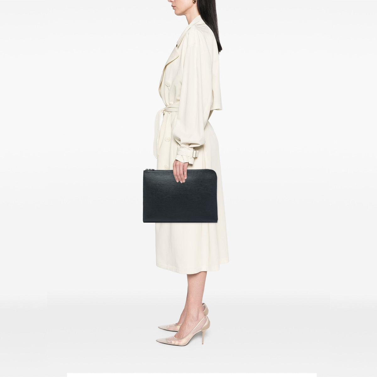 Louis Vuitton Epi Pochette Jour GM — Black