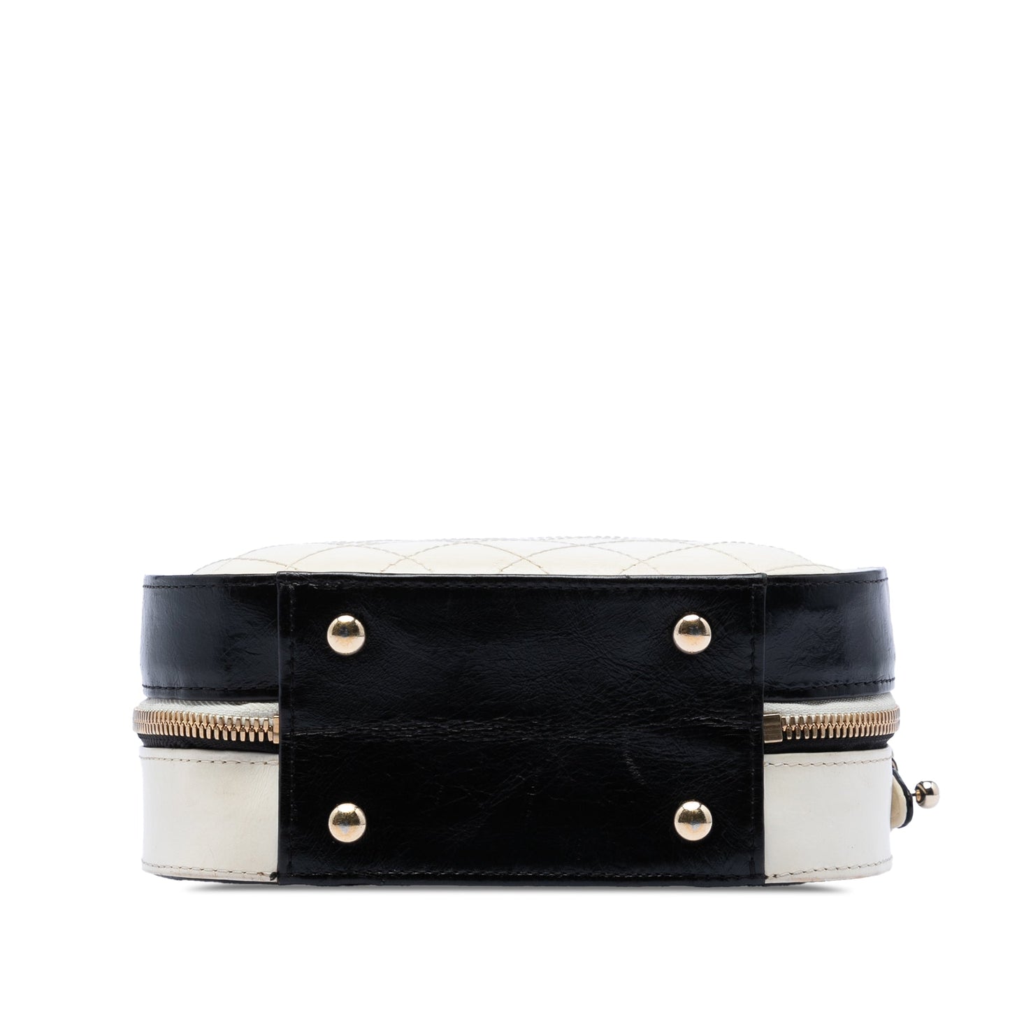 Chanel Small CC Crumpled Calfskin Vanity Case
