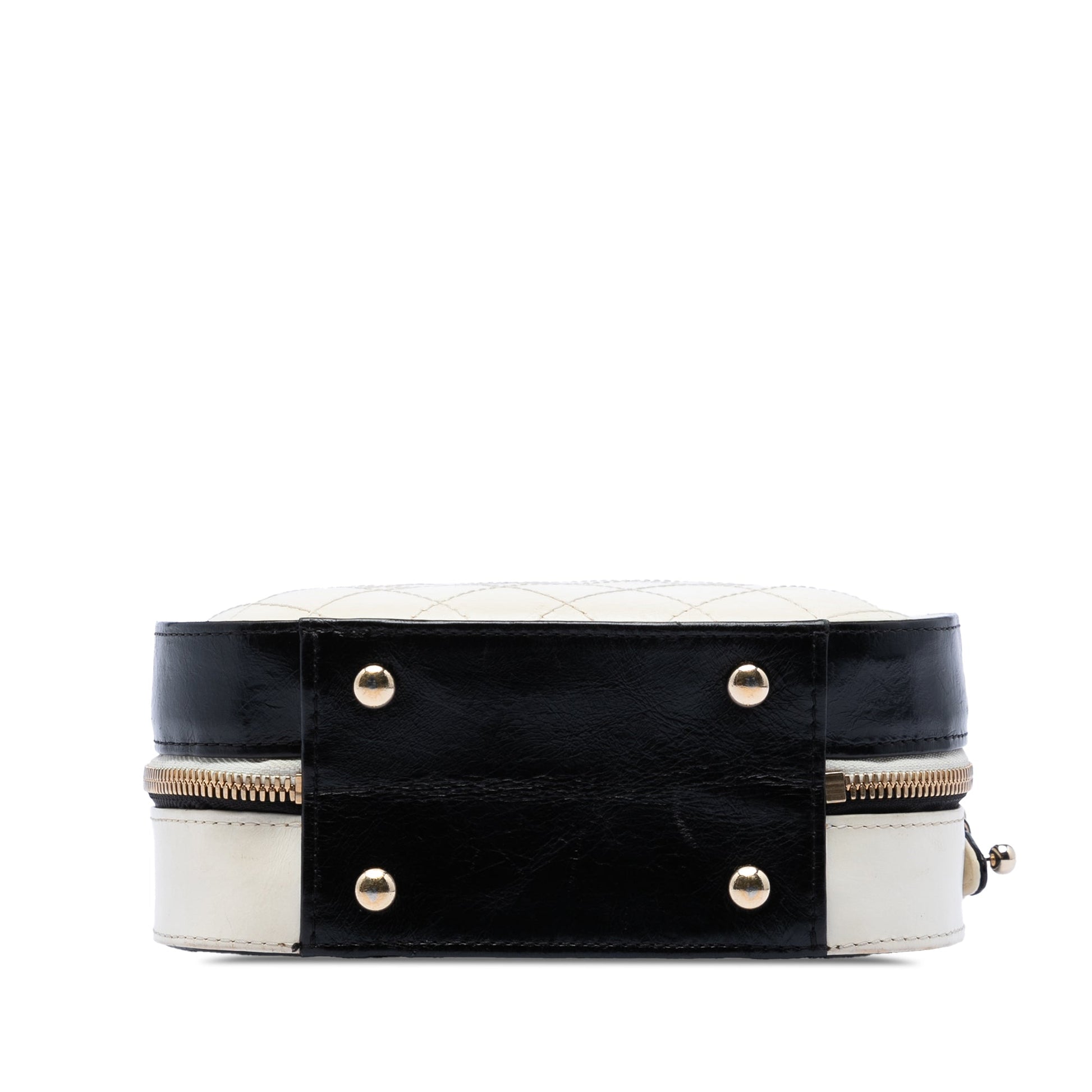 Chanel Small CC Crumpled Calfskin Vanity Case