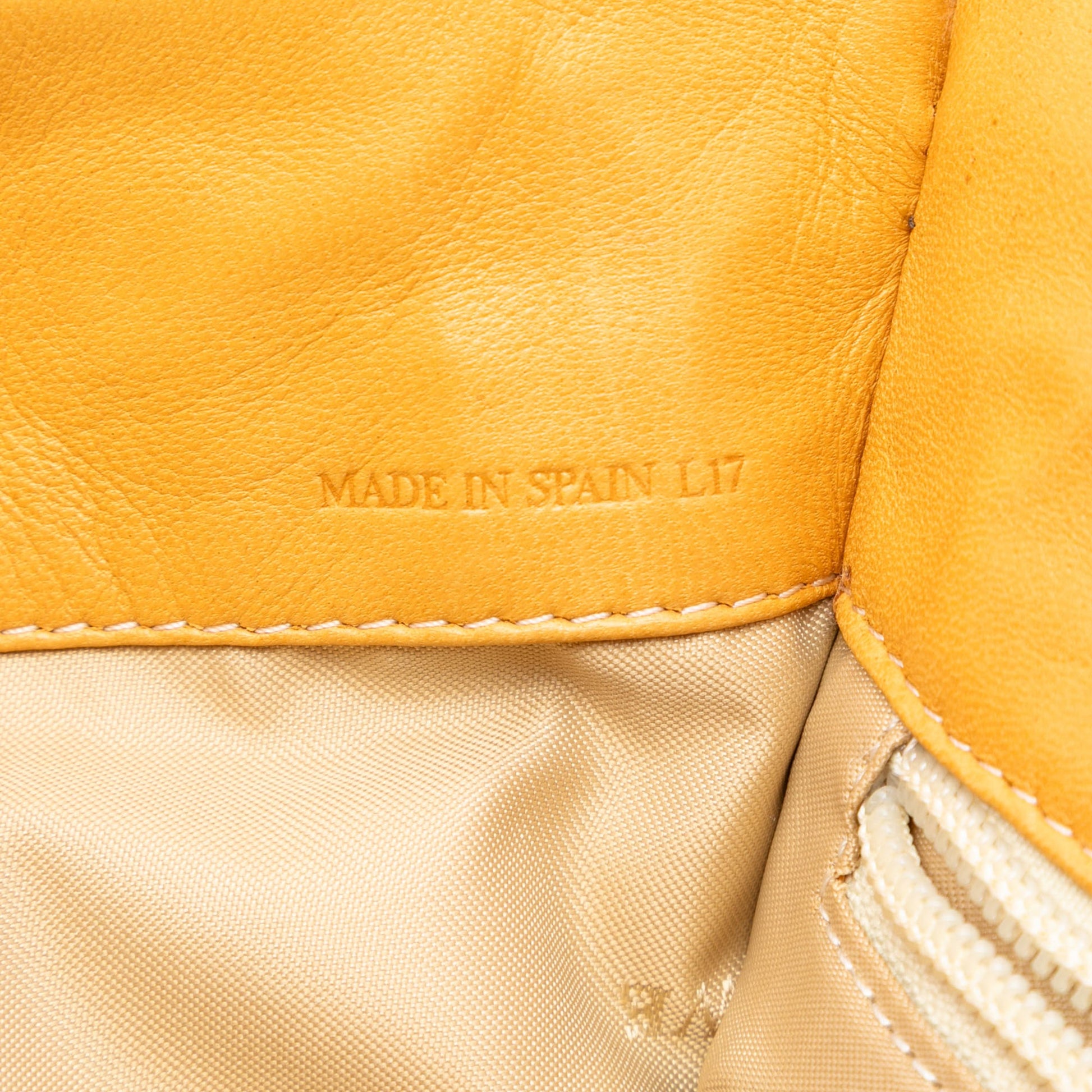 LOEWE Leather Anagram Tote