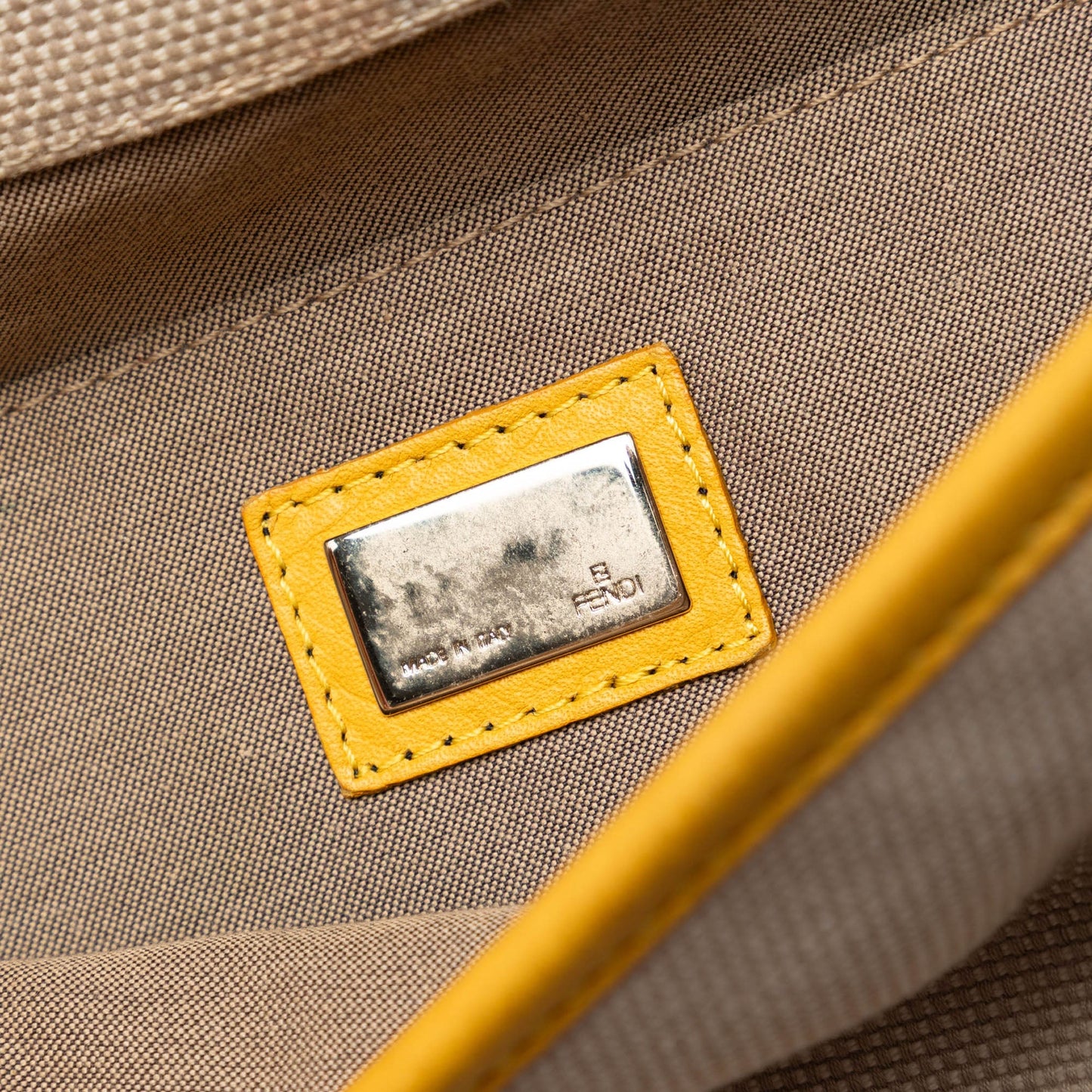 Fendi Canvas Borsa Tape Shoulder Bag