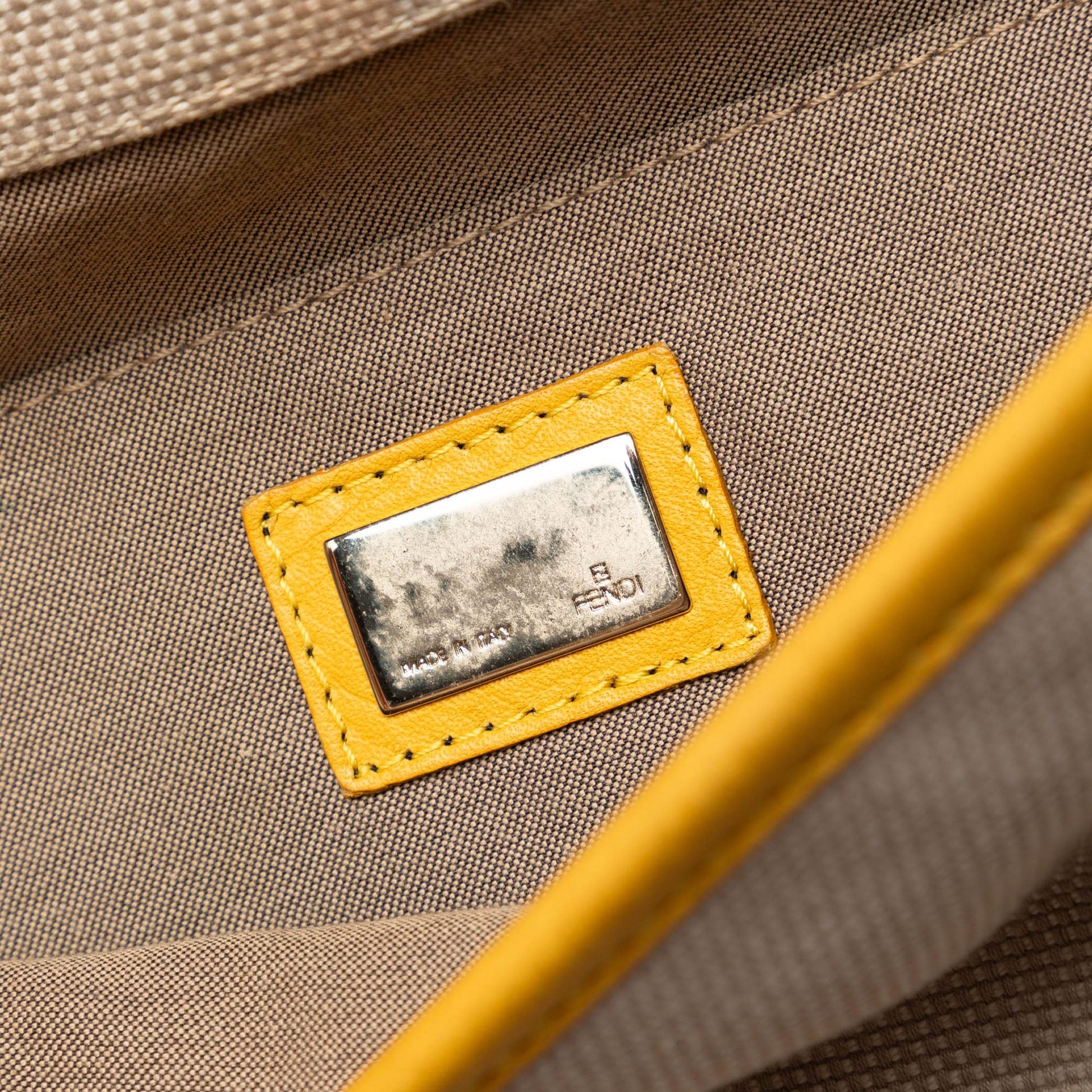Fendi Canvas Borsa Tape Shoulder Bag