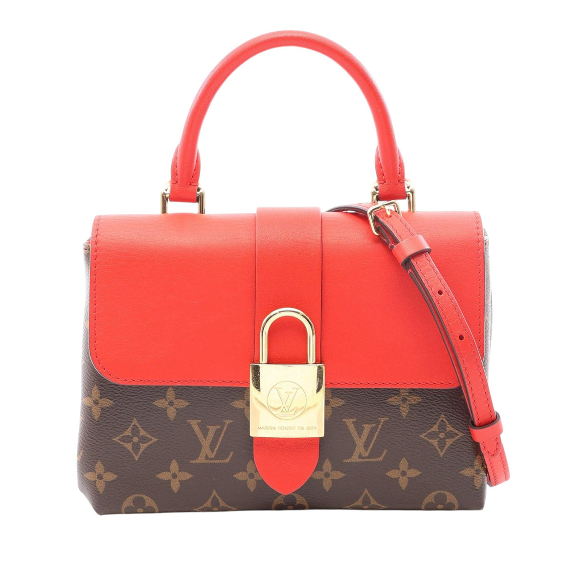 Louis Vuitton Monogram Locky BB — Brown