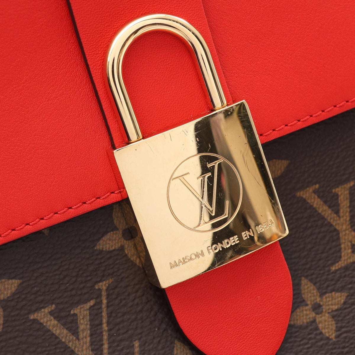Louis Vuitton Monogram Locky BB — Brown