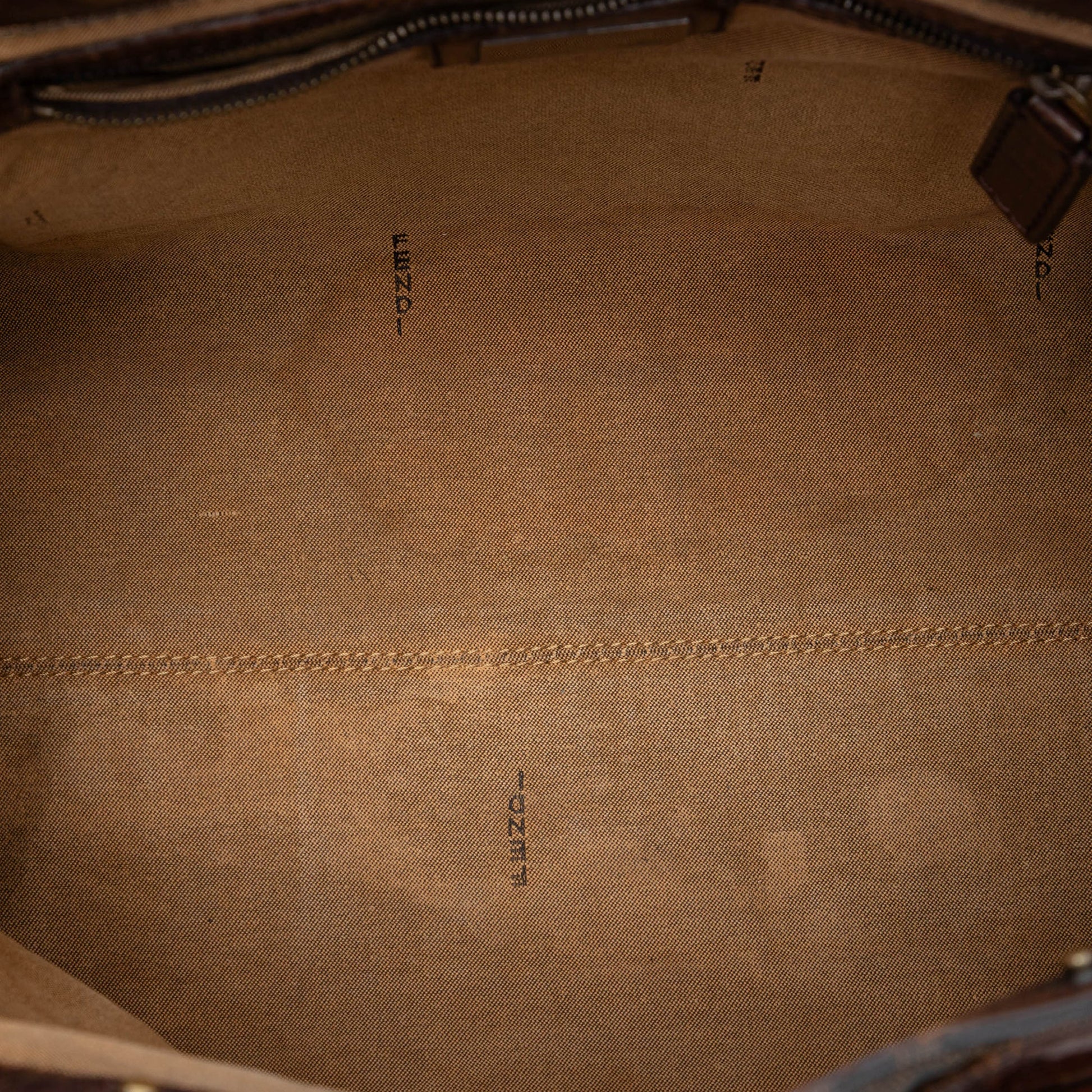 Fendi Zucca Canvas Etniko Handbag