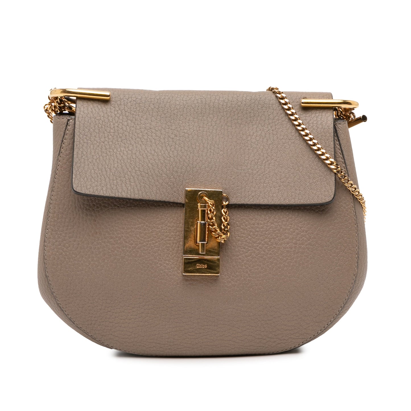 Chloé Small Leather Drew Crossbody