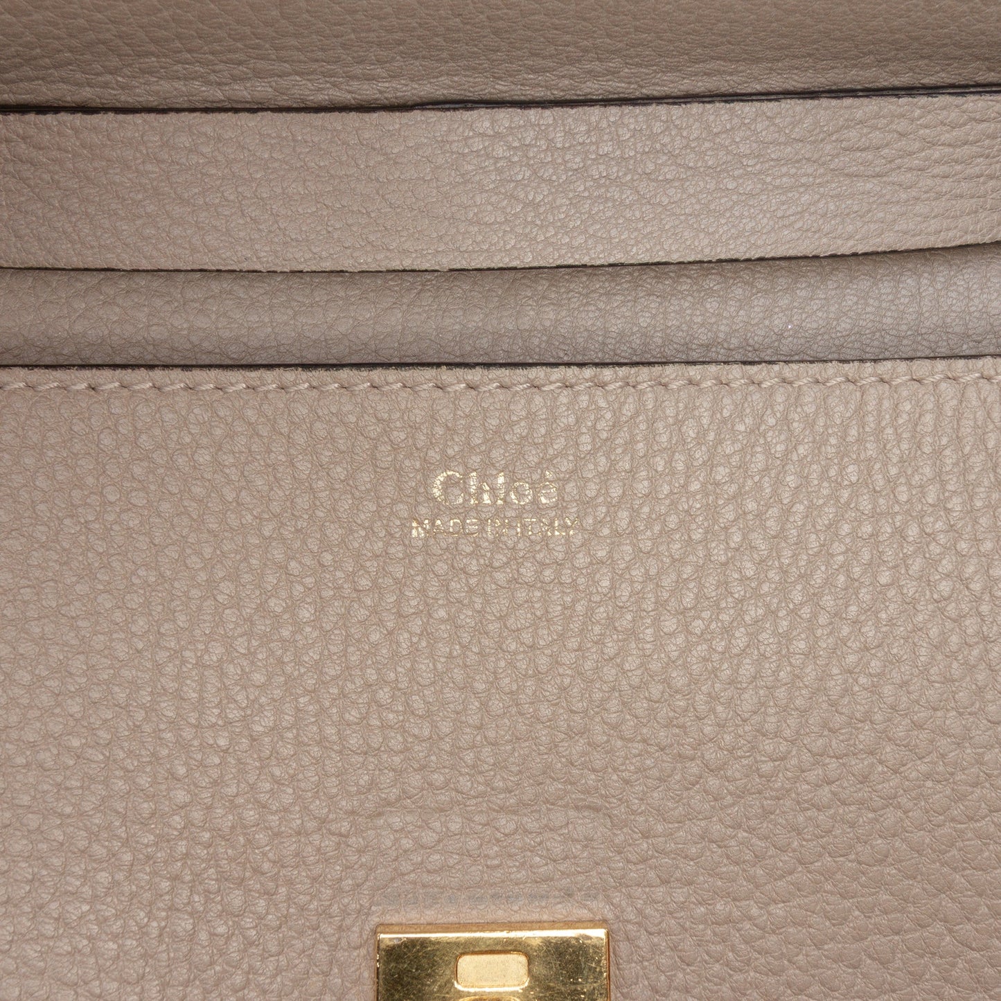 Chloé Small Leather Drew Crossbody