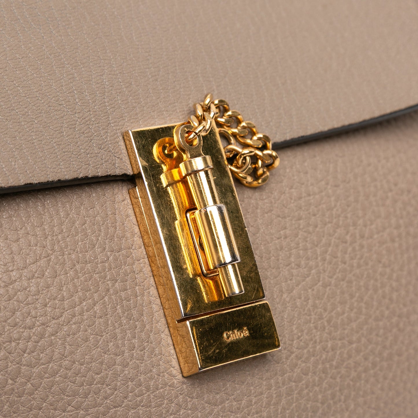Chloé Small Leather Drew Crossbody