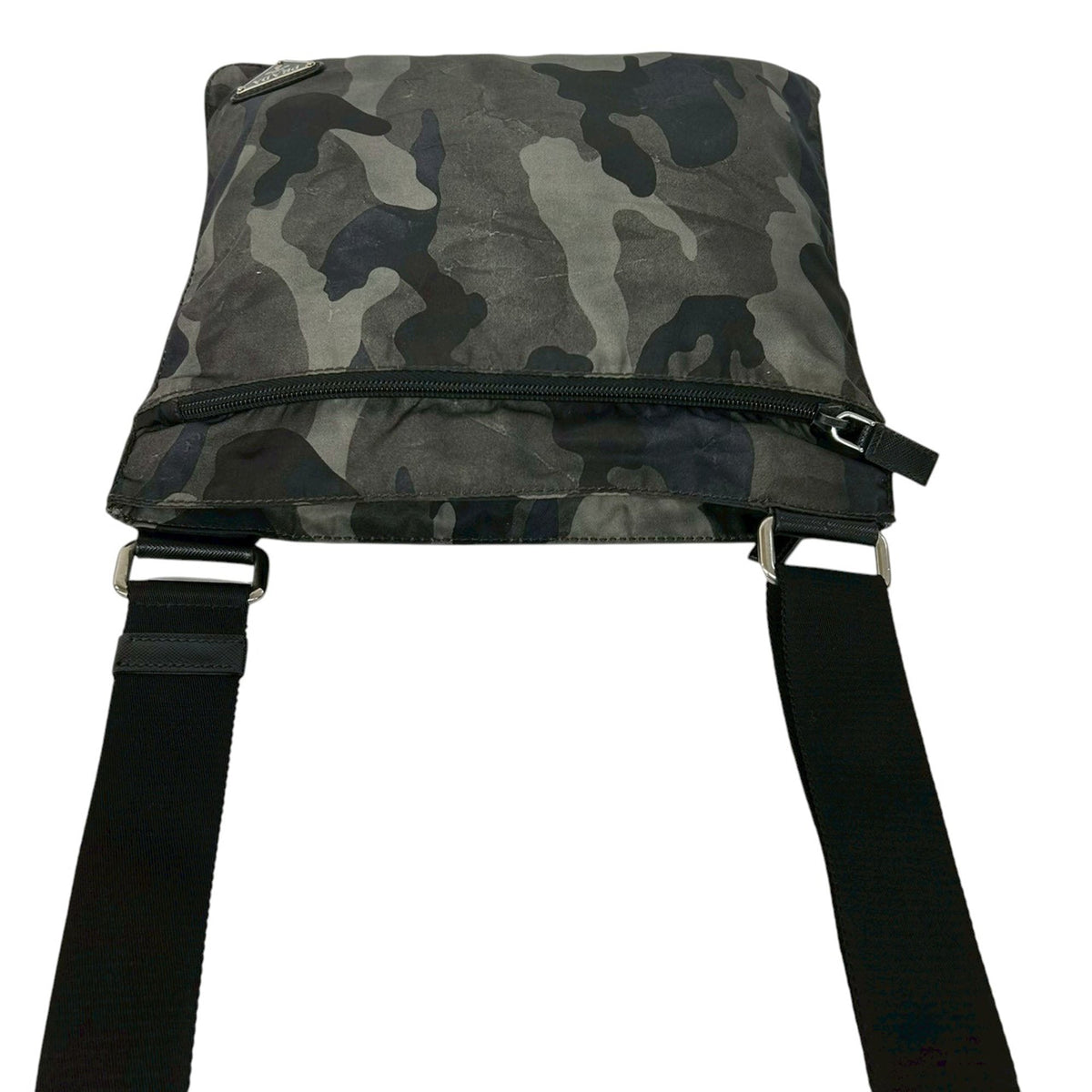 Prada Tessuto Camouflage Zip Top Crossbody