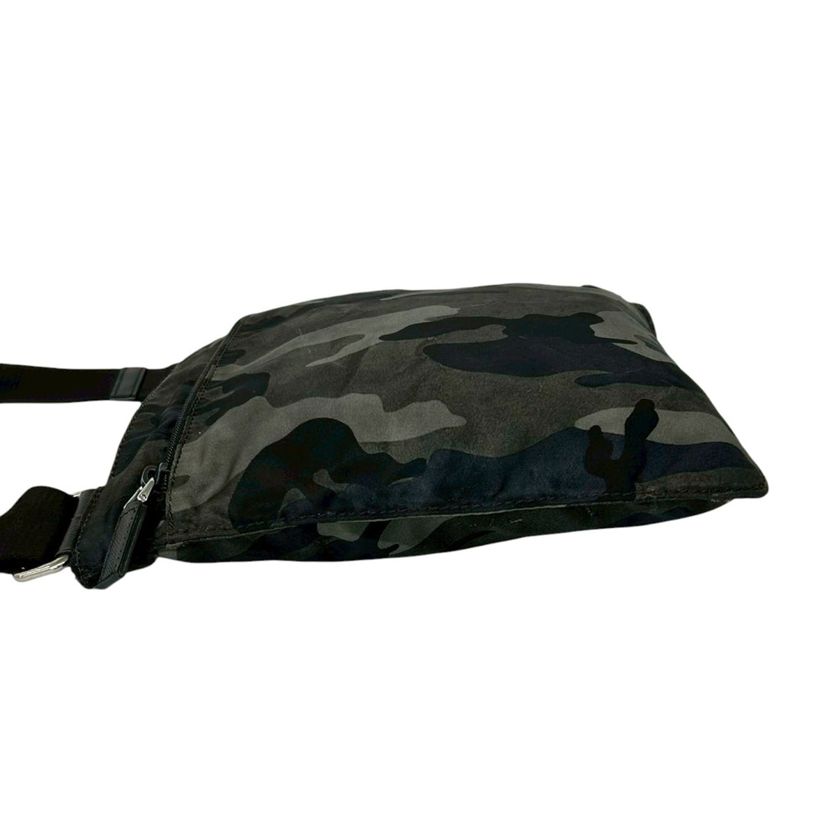 Prada Tessuto Camouflage Zip Top Crossbody