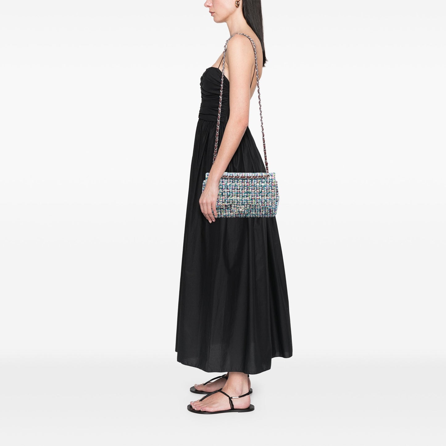 Chanel Jumbo Classic Tweed Double Flap