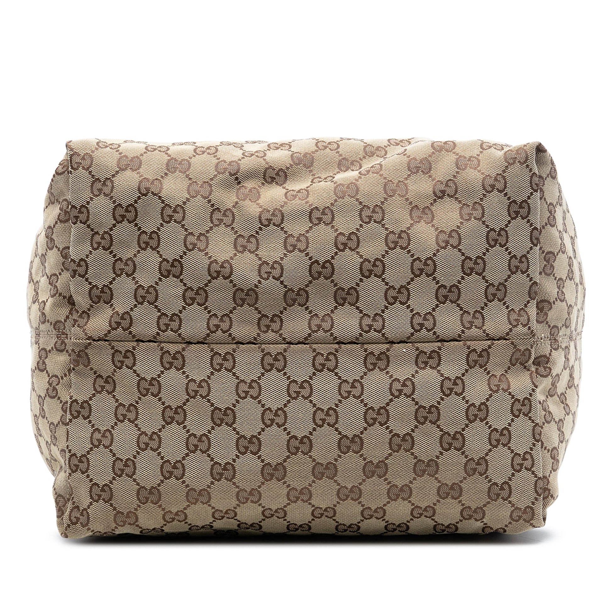 Gucci Large GG Canvas Icon Bit Hobo