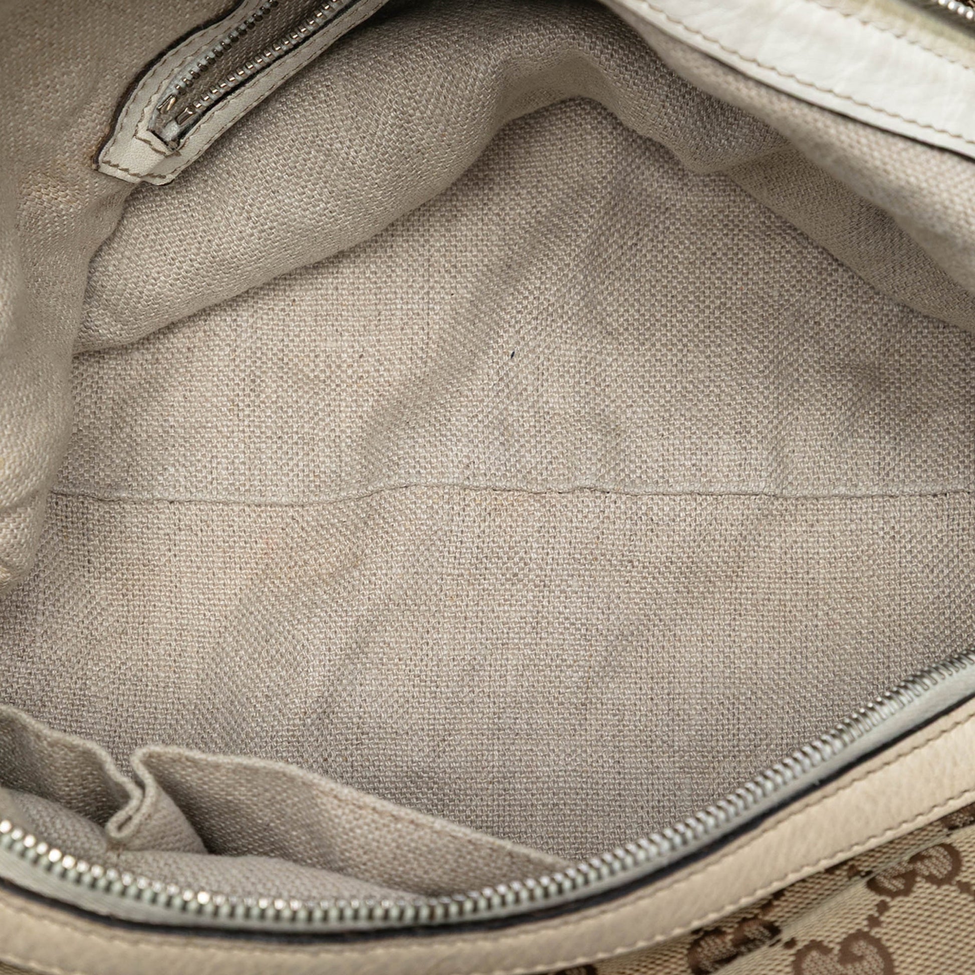 Gucci Large GG Canvas Icon Bit Hobo