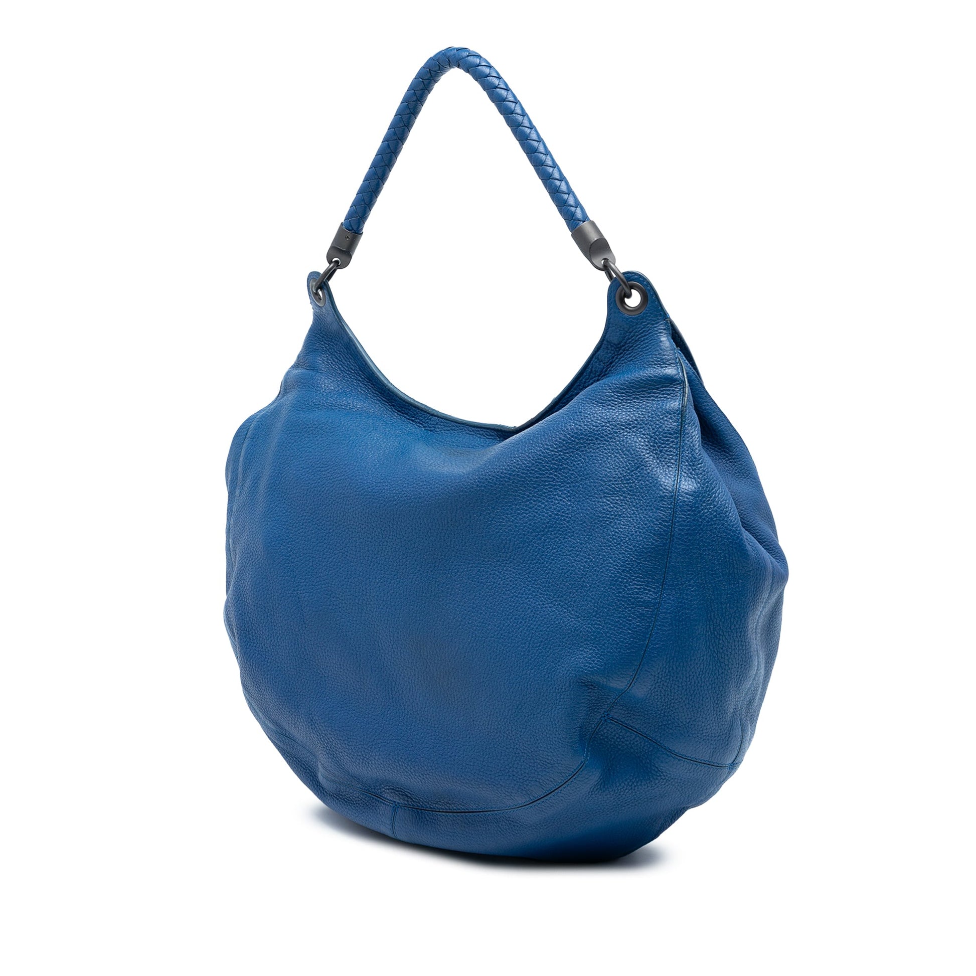 Bottega Veneta Large Washed Cervo Intrecciato Hobo