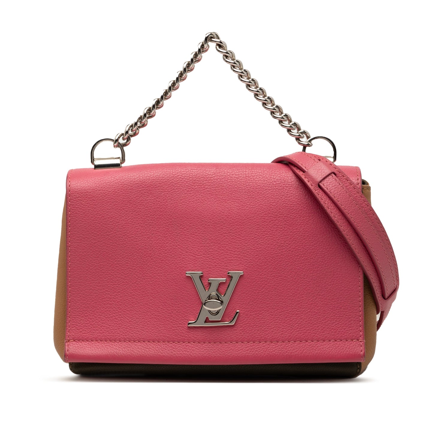 Louis Vuitton Tricolor Leather Lockme II BB