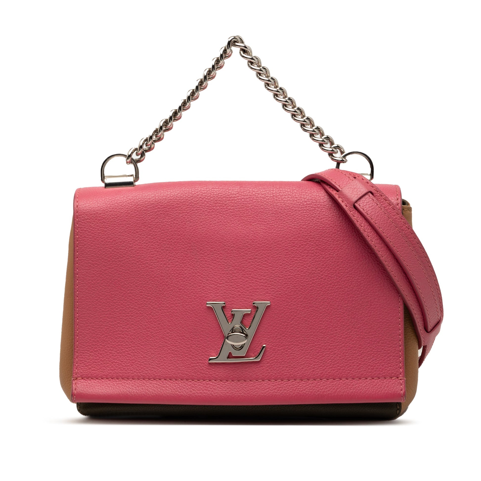 Louis Vuitton Tricolor Leather Lockme II BB