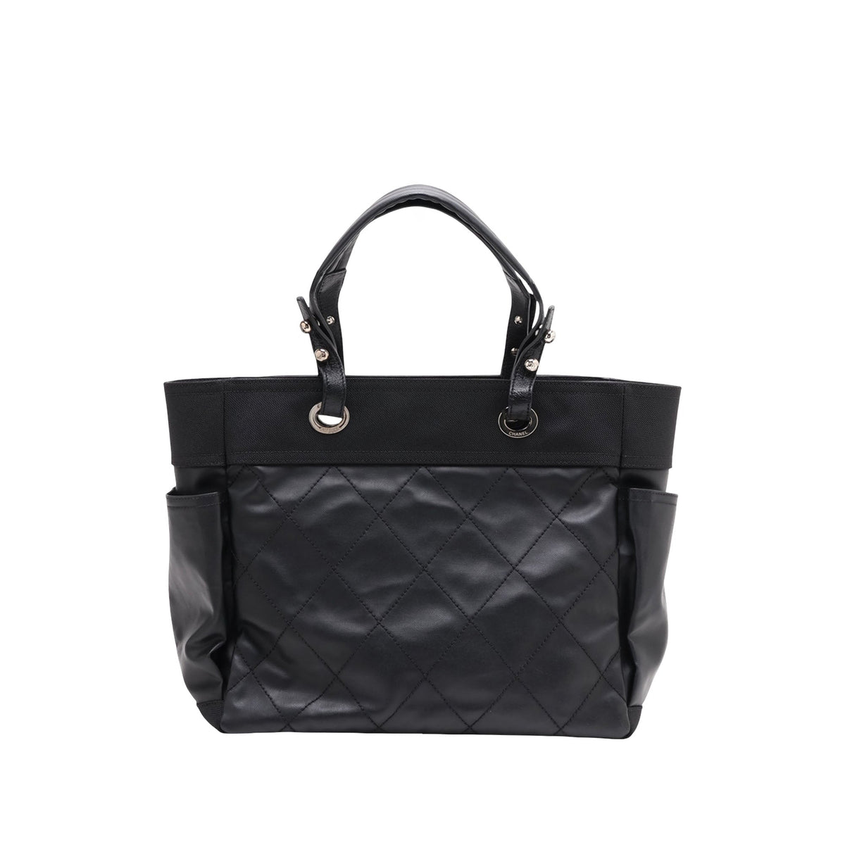 Chanel Large Paris Biarritz Tote — Black