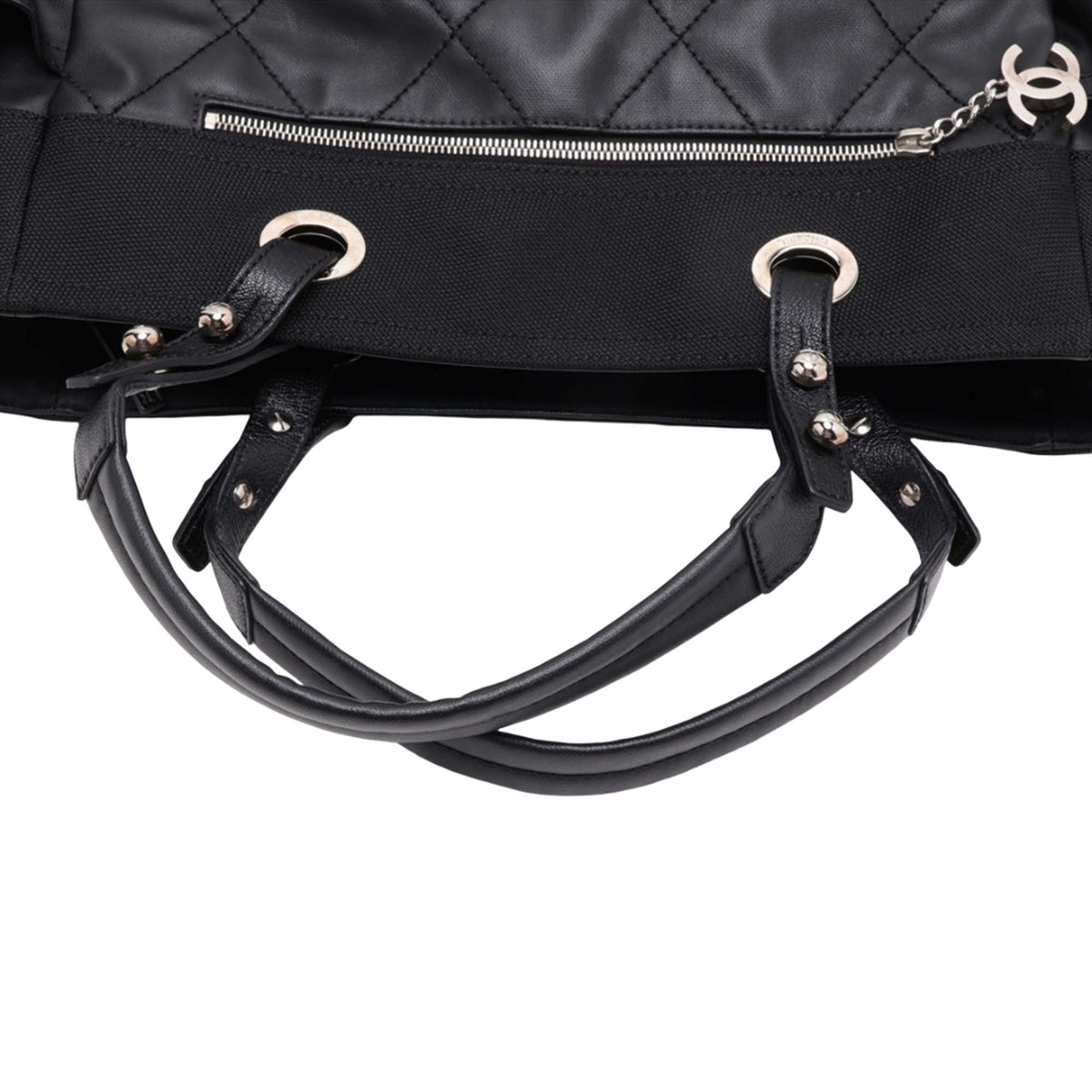 Chanel Large Paris Biarritz Tote — Black