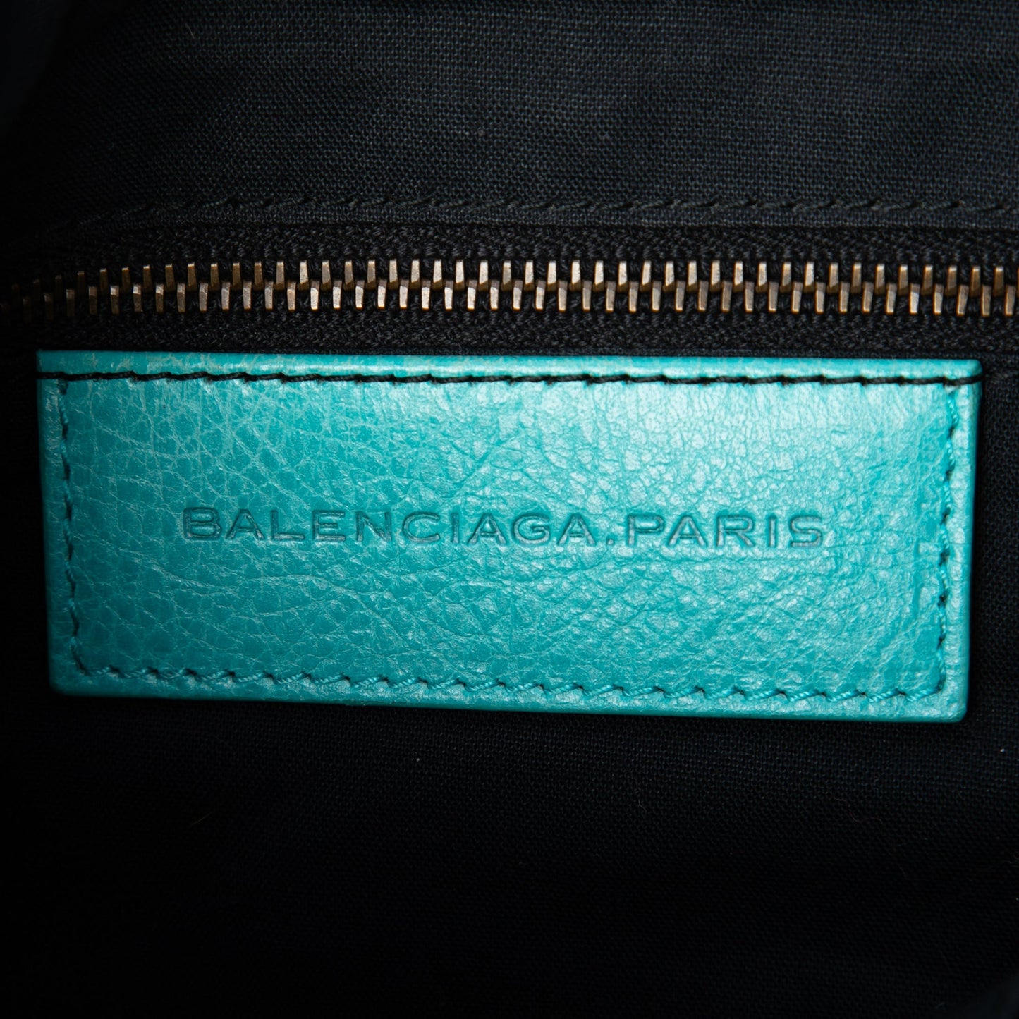 Balenciaga Lambskin Motocross Classic Flat Crossbody