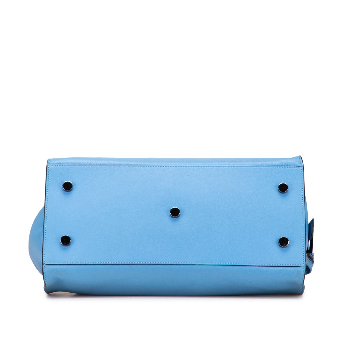 Saint Laurent Small Leather Monogram Cabas Satchel