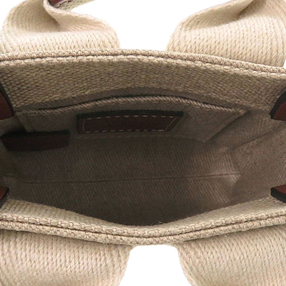 Chloé Nano Canvas Woody Satchel