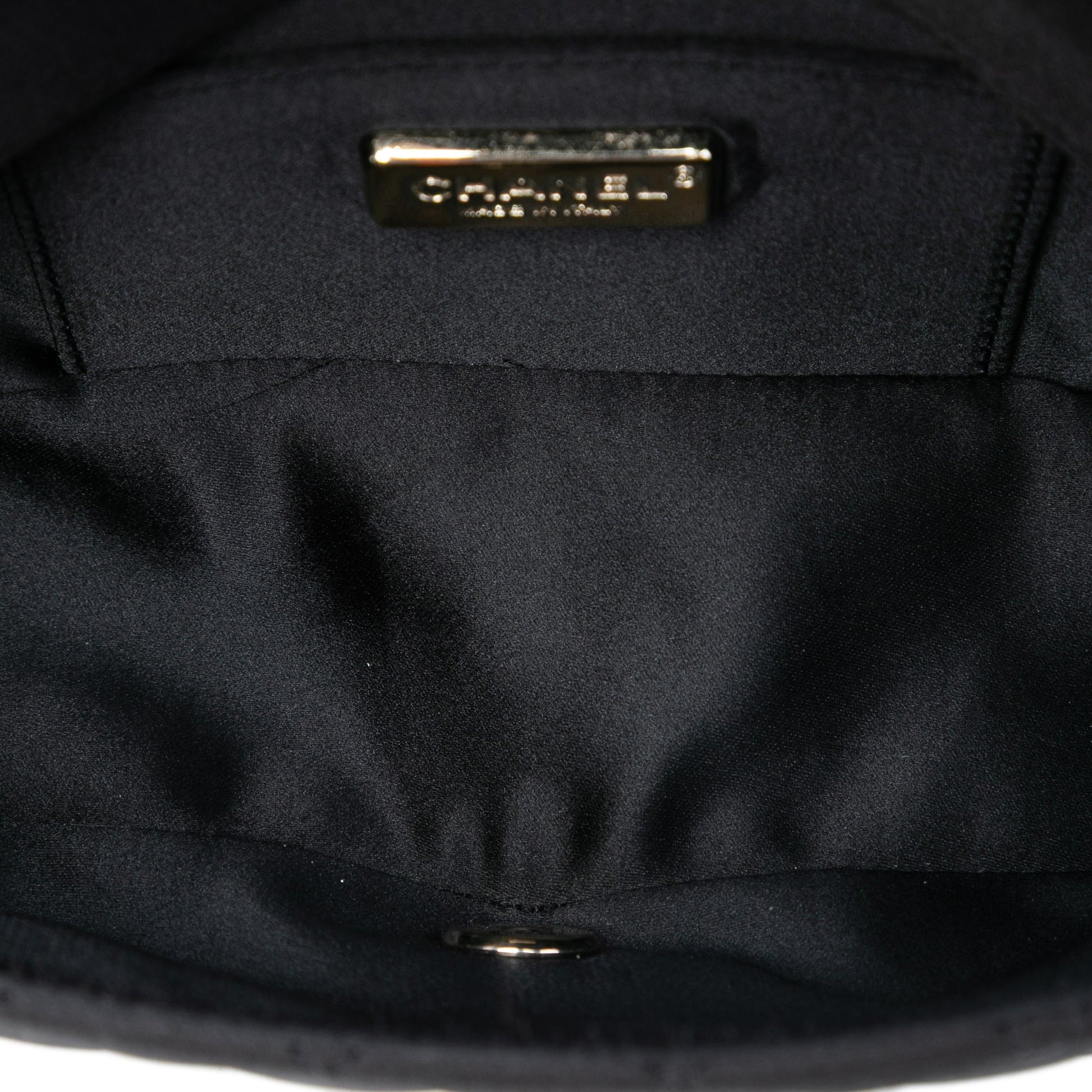 Mini Rectangular Quilted Satin Single Flap