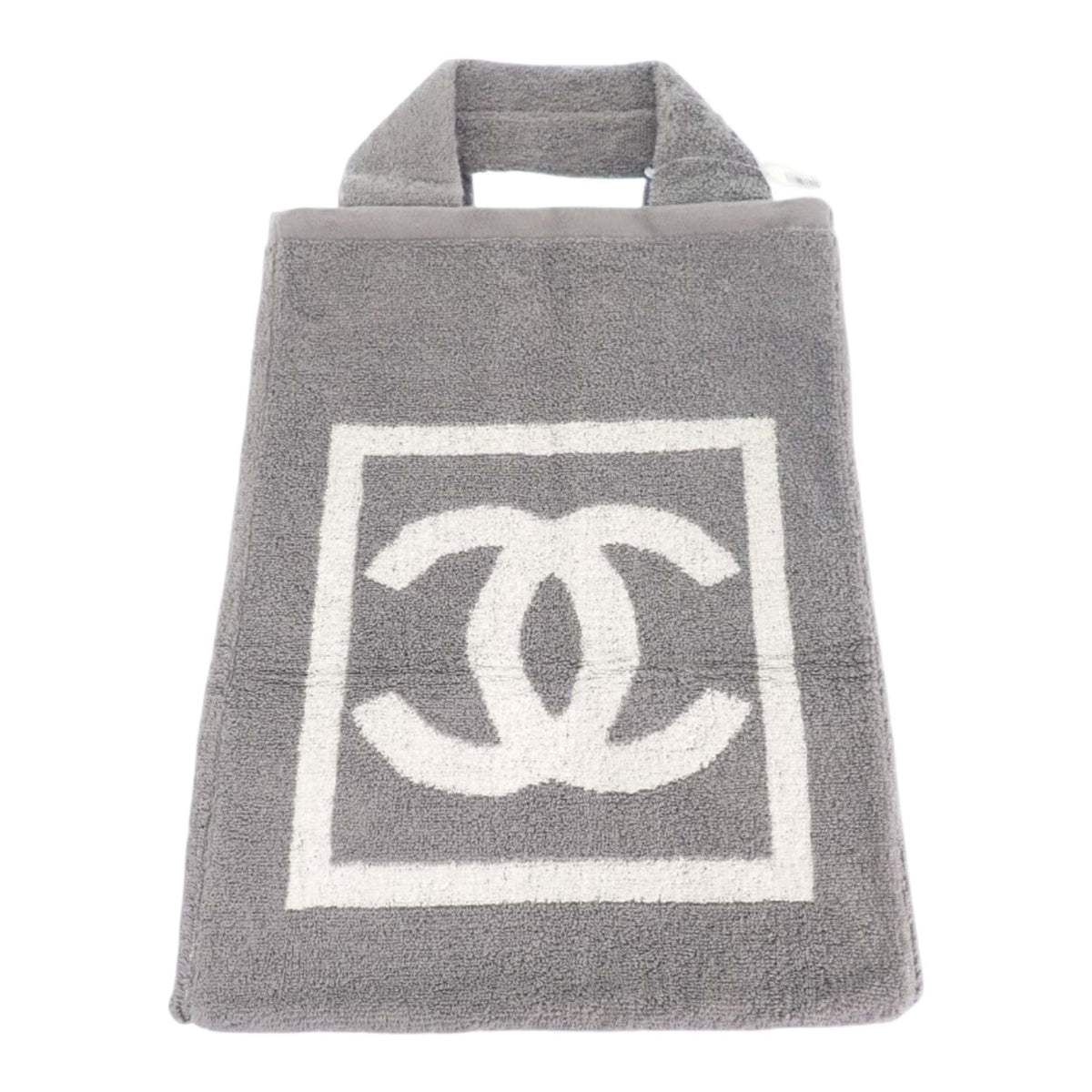 Chanel CC Terry Cloth Sports Line Beach Tote