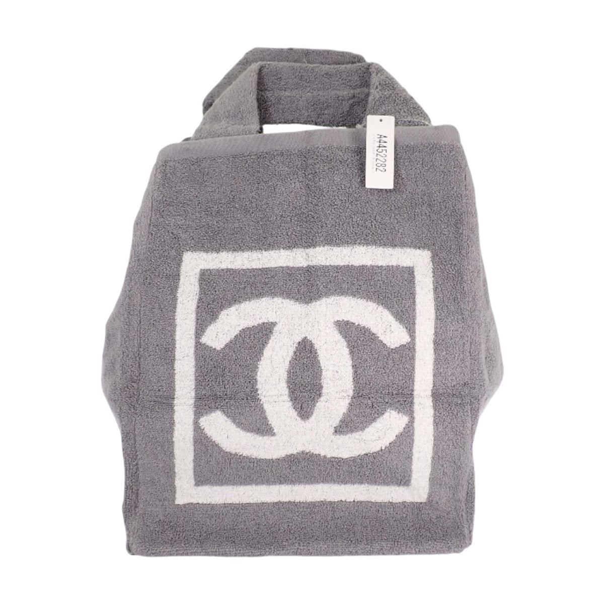 Chanel CC Terry Cloth Sports Line Beach Tote